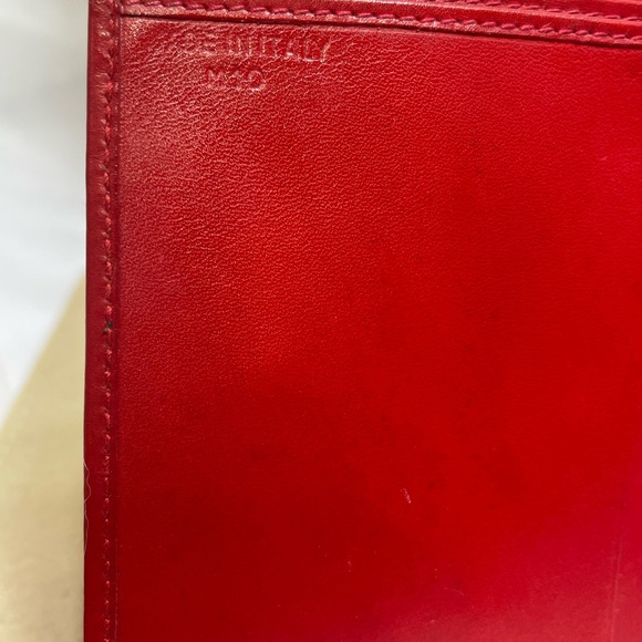 Celine Bifold Compact Wallet in Red Leather.Pre Loved. - Picture 7 of 13